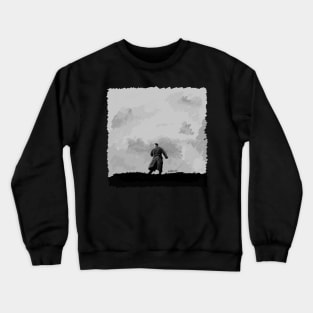 39 Steps illustration by Burro Crewneck Sweatshirt